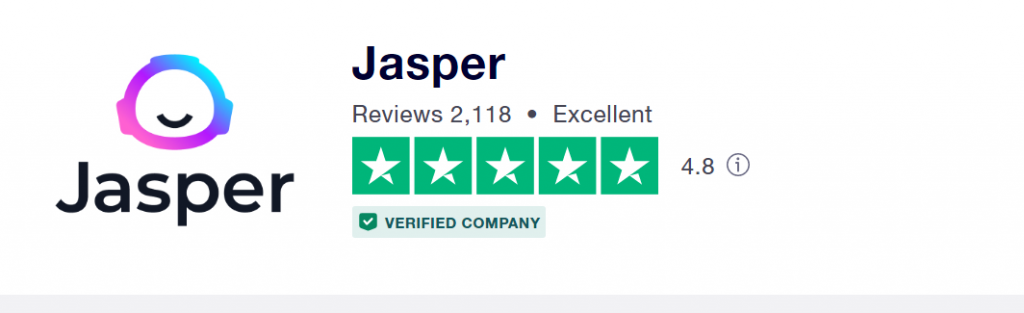 jasper Ai trustpliot review